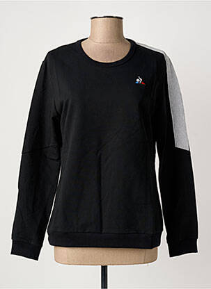 Mikroskopas siuvinėjimas ilgos rankovės juodas LE COQ SPORTIF moteris