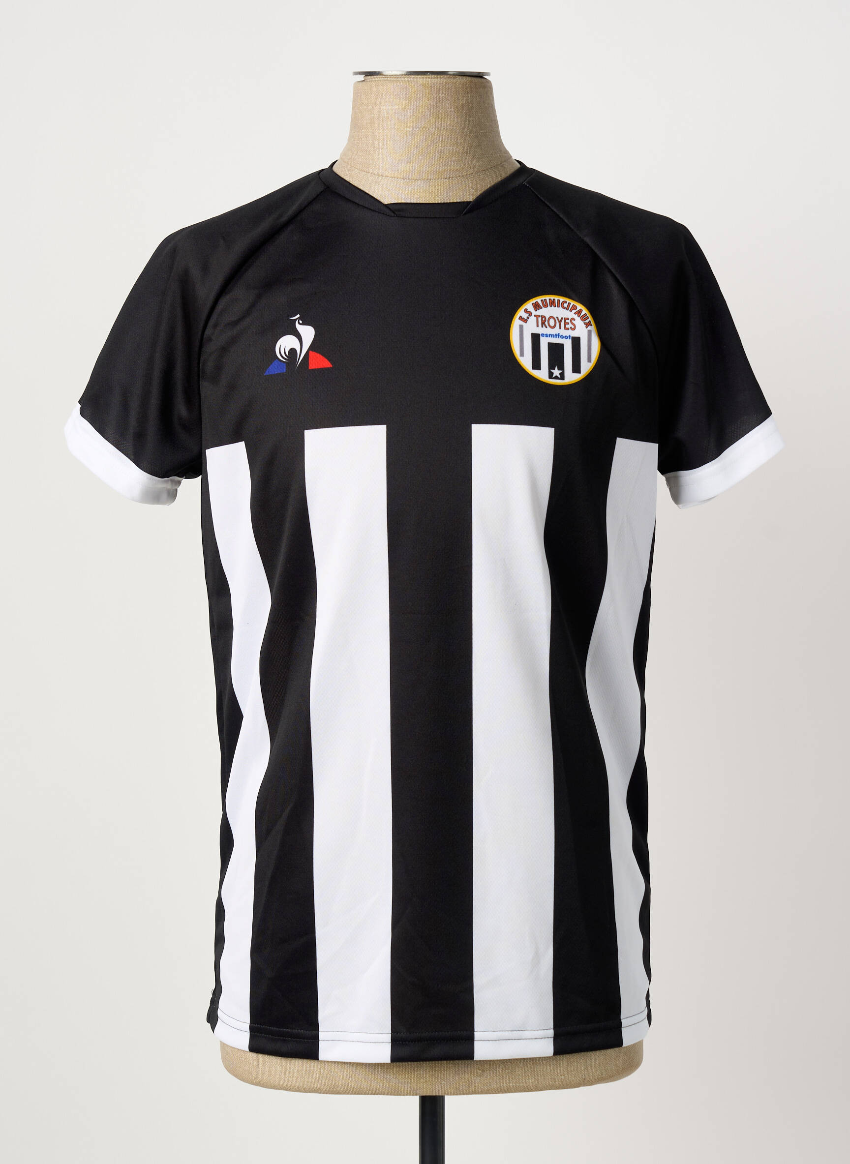 T-marškinys siuvinėjimas trumpas rankovės juodas LE COQ SPORTIF vyras