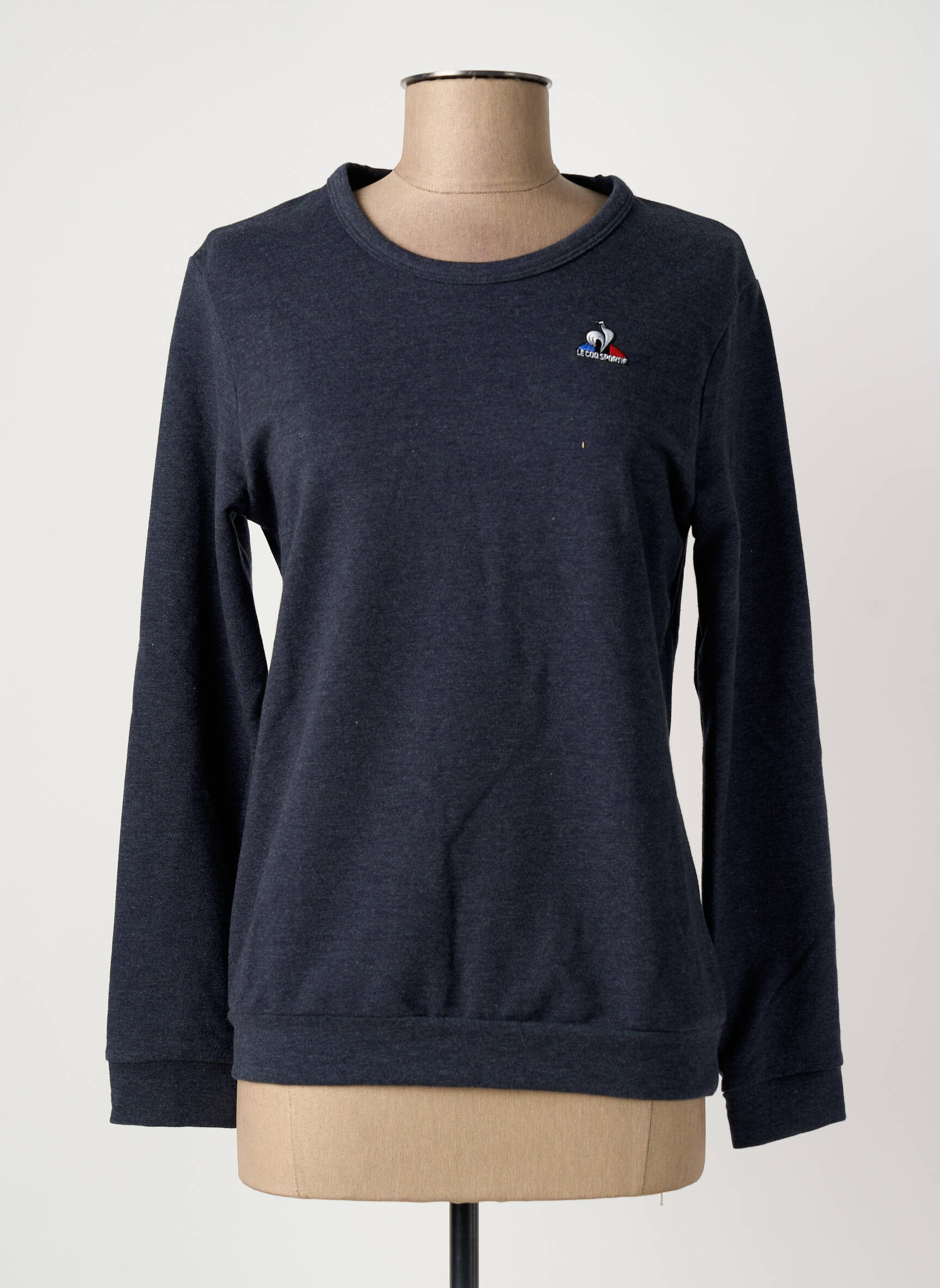 Mikroskopas pusiau nepralaidus tinklas ilgos rankovės mėlyna LE COQ SPORTIF moteris