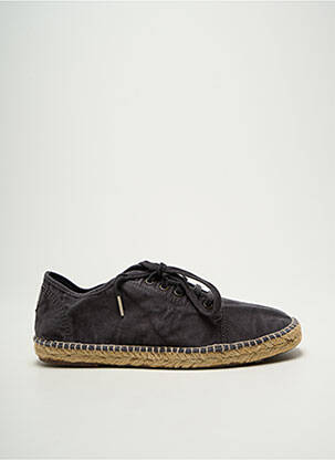 Espadrilės išimama padas apvalus mygtukas juodas NATURAL WORLD vyras