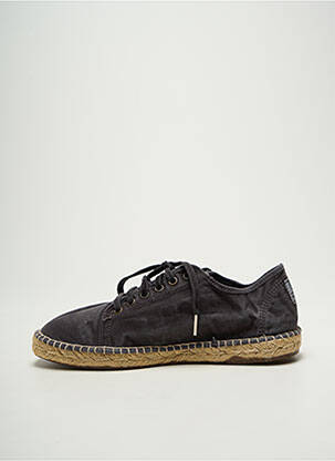Espadrilės išimama padas apvalus mygtukas juodas NATURAL WORLD vyras