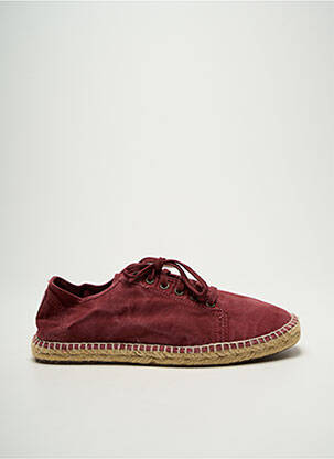 Espadrilės šnervių uždarymas plokščias kulnas iki 3 cm violetinis NATURAL WORLD moteris
