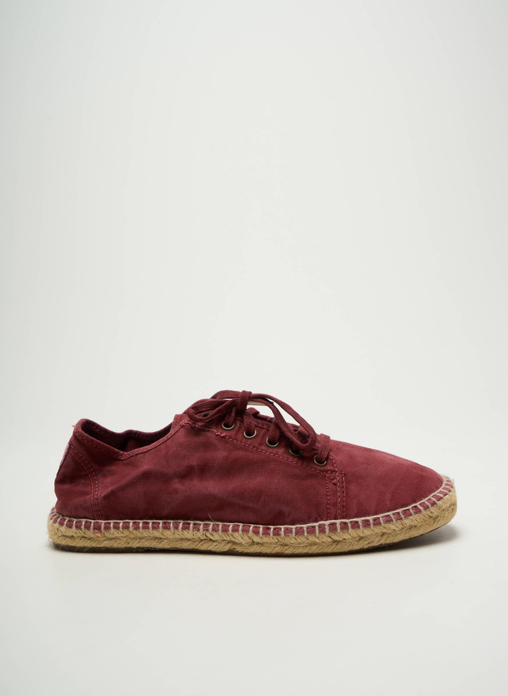 Espadrilės šnervių uždarymas plokščias kulnas iki 3 cm violetinis NATURAL WORLD moteris