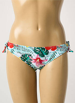 Maudymosi kelnaitės gėlių raštas bikini žalias VERY ZEN moteris