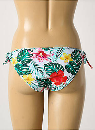 Maudymosi kelnaitės gėlių raštas bikini žalias VERY ZEN moteris