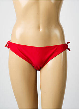 Maudymosi kelnaitės tamprumas bikini raudona VERY ZEN moteris