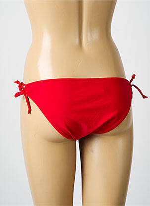 Maudymosi kelnaitės tamprumas bikini raudona VERY ZEN moteris