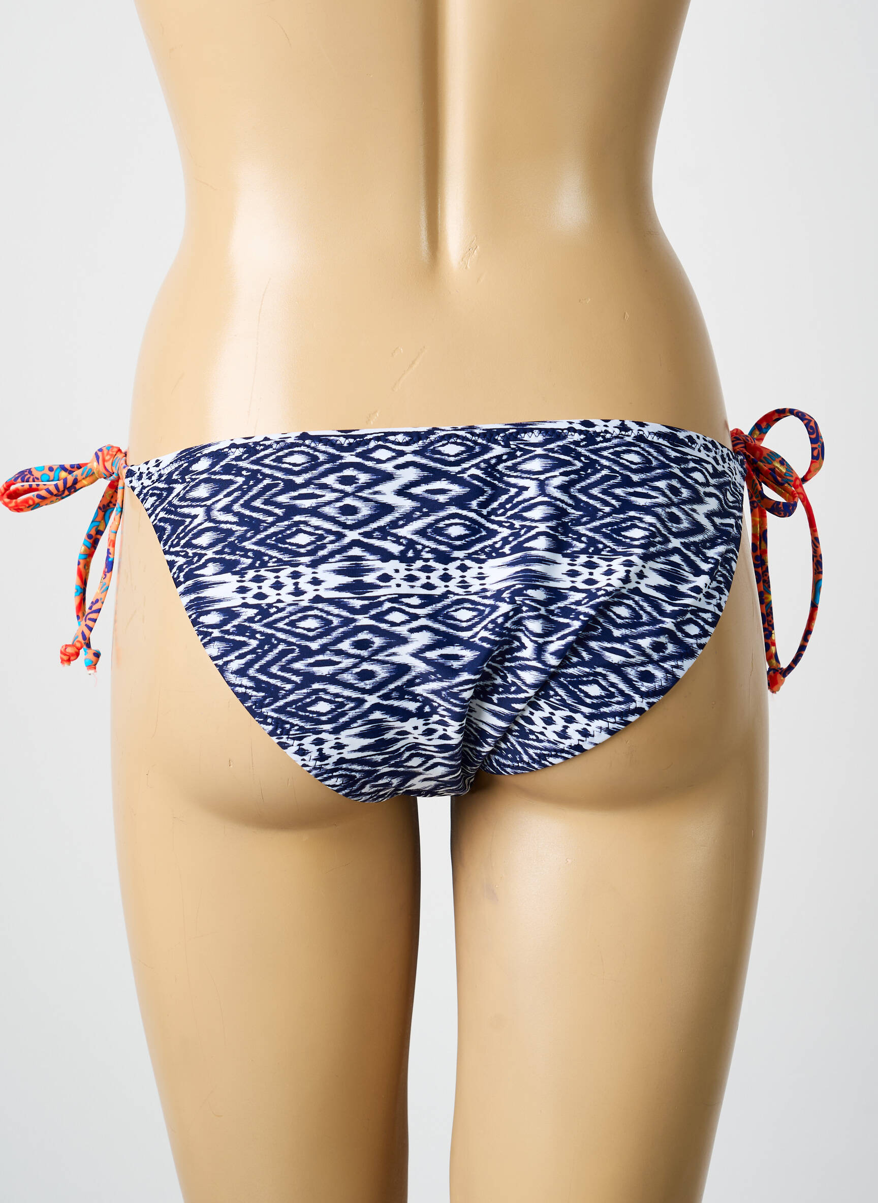 Maudymosi kelnaitės fantazijos raštas bikini mėlyna RAE moteris
