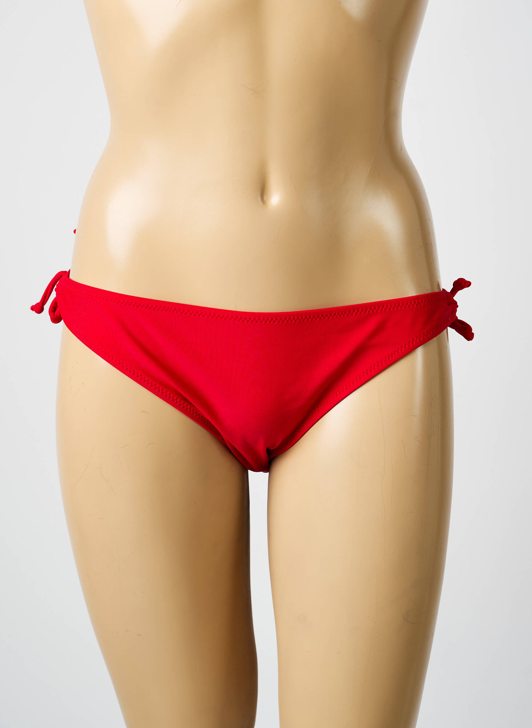 Maudymosi kelnaitės tamprumas bikini raudona VERY ZEN moteris