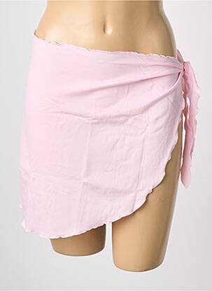 Paréo užsegimas su raišteliais rožinė LINGERIE LAND moteris