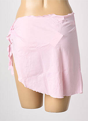 Paréo užsegimas su raišteliais rožinė LINGERIE LAND moteris