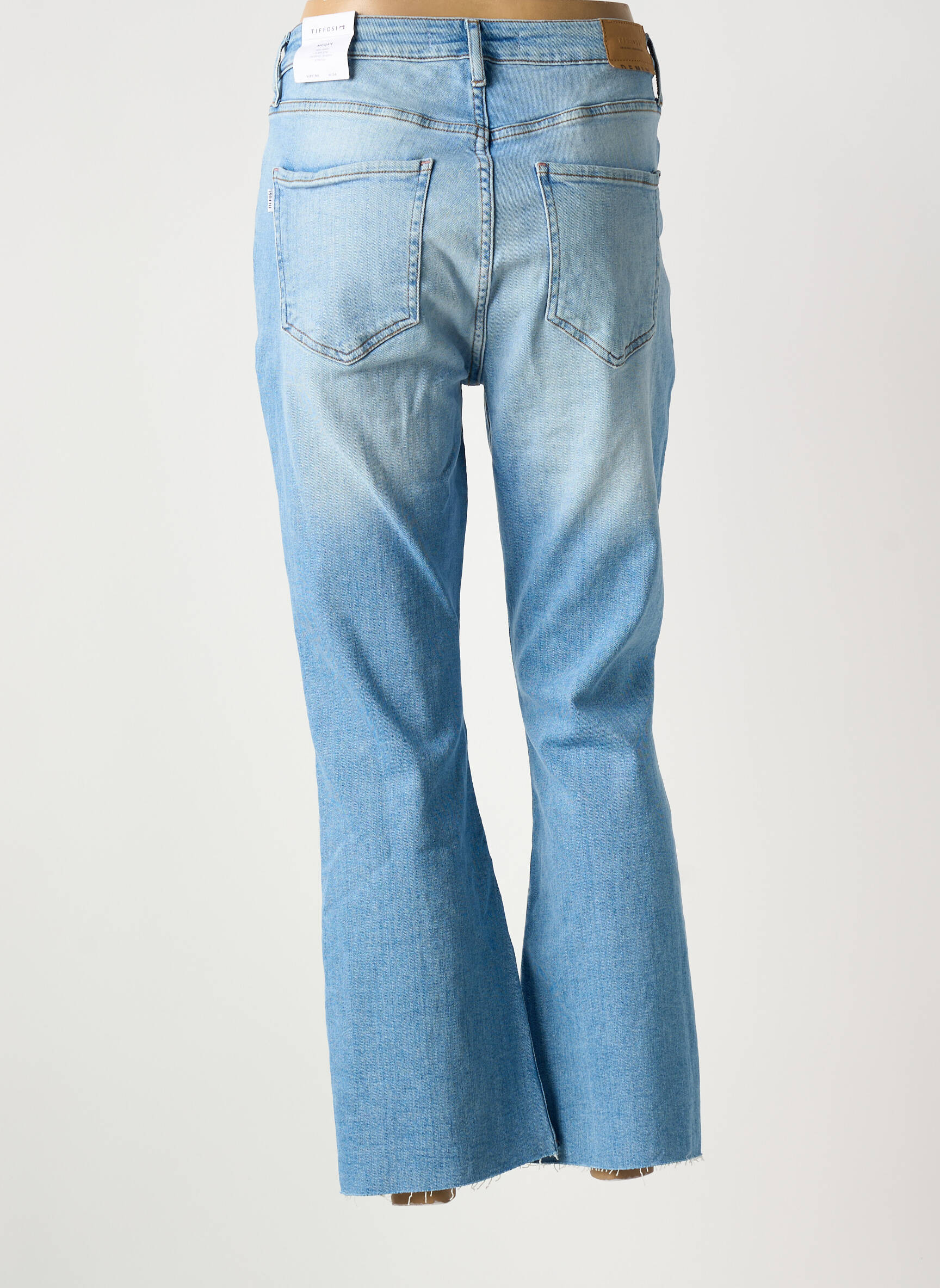 Bootcut džinsai normala dydis normala dydis mėlyna TIFFOSI moteris