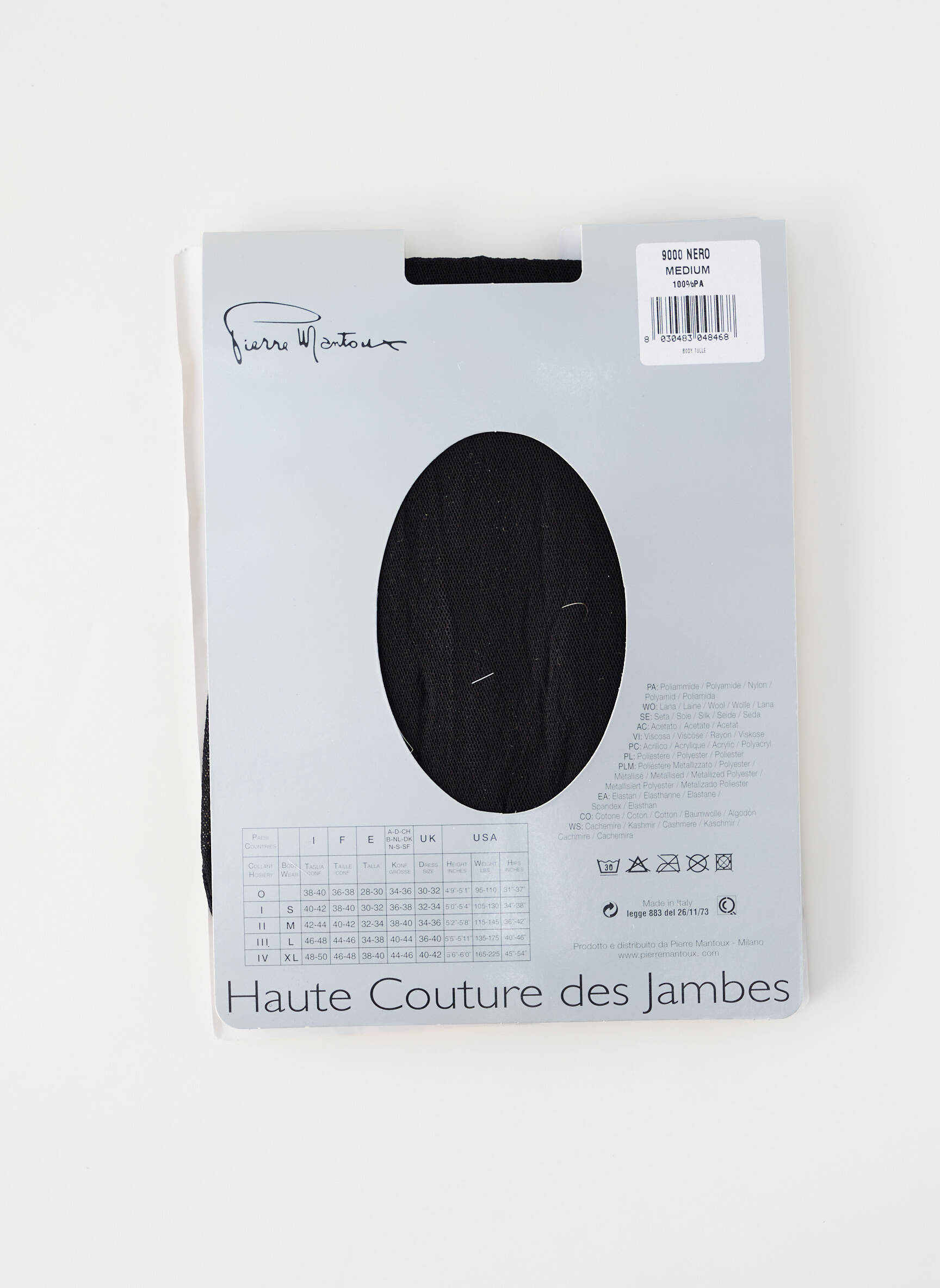 Kūno apatiniai tamprumas juodas PIERRE MANTOUX moteris