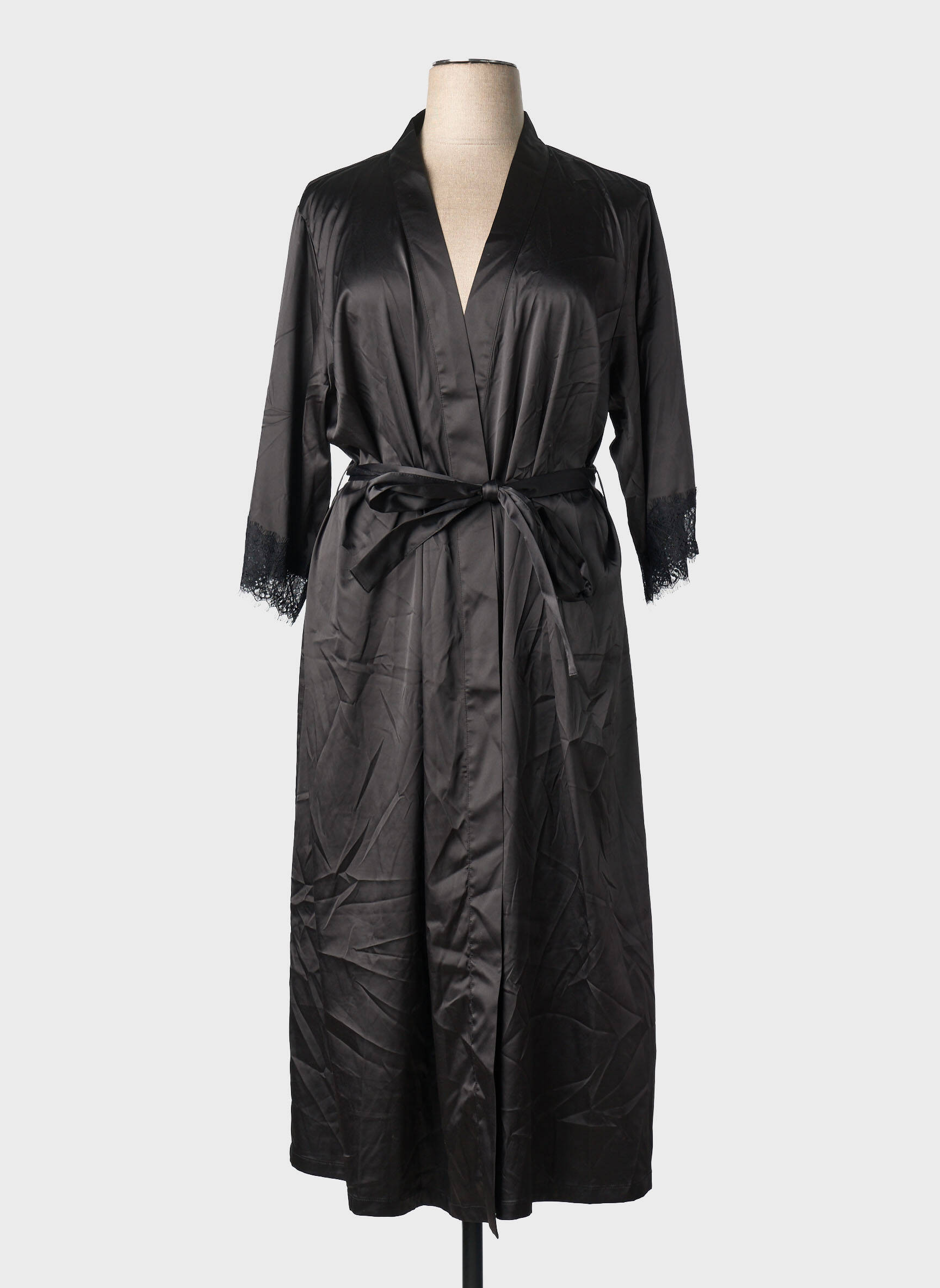 Kimono striukė col v juodas SHEEGO moteris