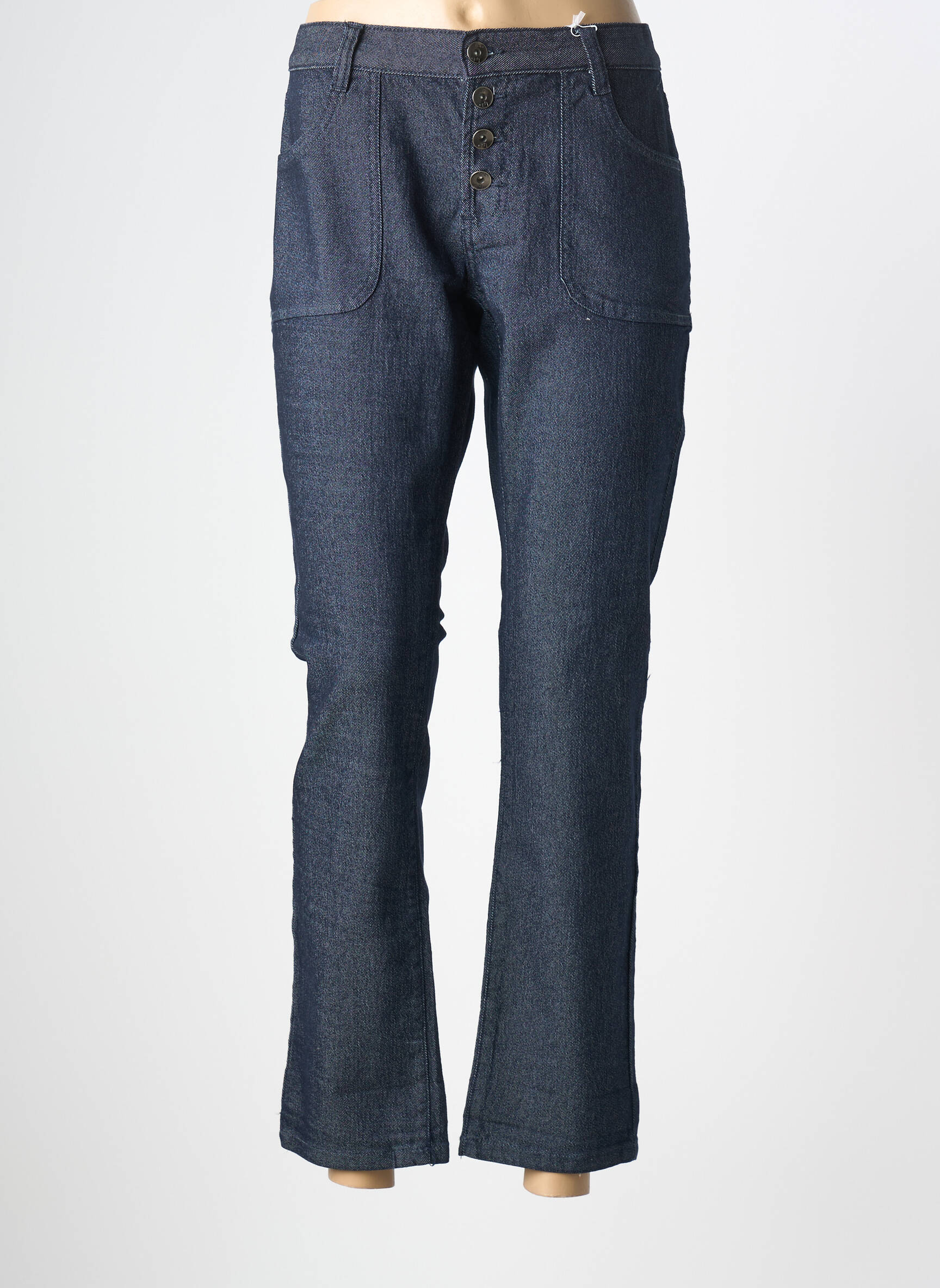Bootcut džinsai aukšta talija aukšta talija mėlyna LPB LES PETITES BOMBES  moteris
