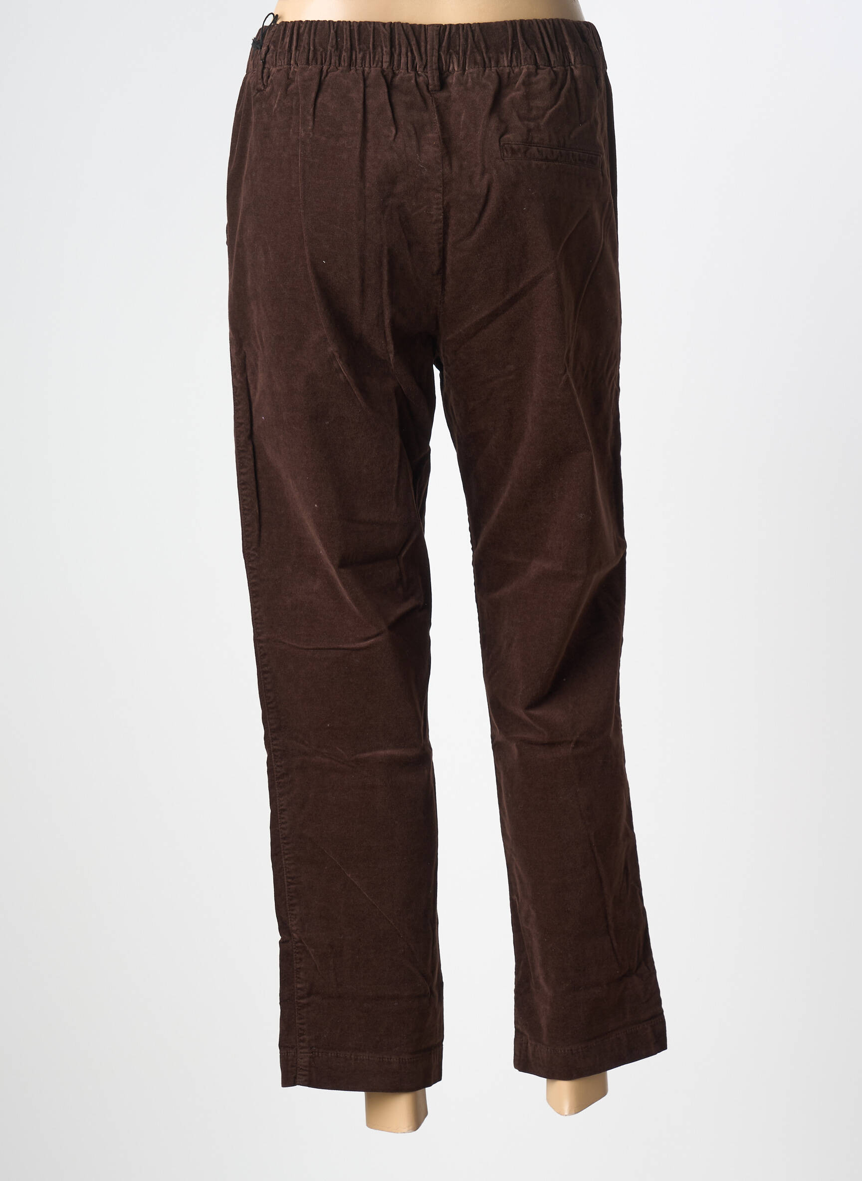 7/8 kelnės aukšta talija aukšta talija rudas HOD moteris