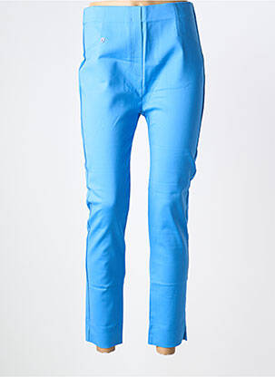Jegging jersey audinys aukšta talija mėlyna MARBLE moteris