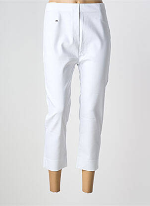 Jegging jersey audinys aukšta talija baltas MARBLE moteris