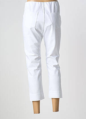 Jegging jersey audinys aukšta talija baltas MARBLE moteris