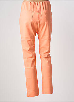 Jegging jersey audinys aukšta talija oranžinė MARBLE moteris