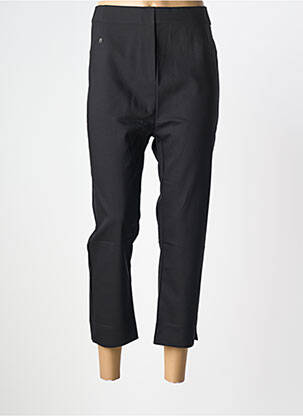 Jegging jersey audinys aukšta talija juodas MARBLE moteris