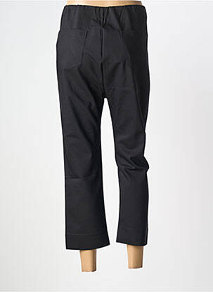 Jegging jersey audinys aukšta talija juodas MARBLE moteris