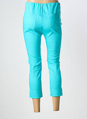 Jegging jersey audinys aukšta talija šviesiai mėlyna MARBLE moteris