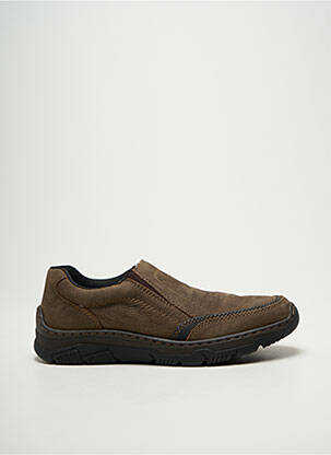 Slip-on batai apvalus mygtukas apvalus mygtukas rudas RIEKER vyras