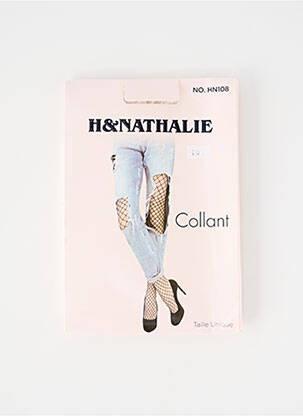Kojinės tamprumas baltas H.NATHALIE moteris