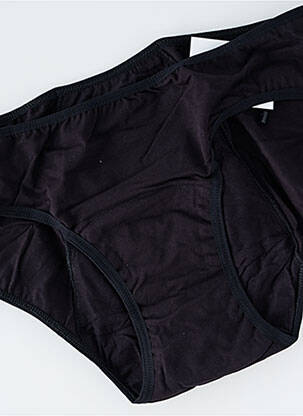 Menstruacinė kelnaitė jersey audinys juodas LA CULOTTE PARISIENNE moteris