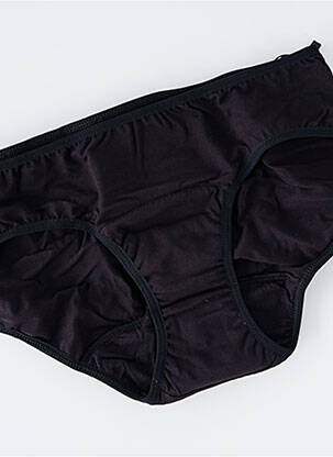 Menstruacinė kelnaitė jersey audinys juodas LA CULOTTE PARISIENNE moteris