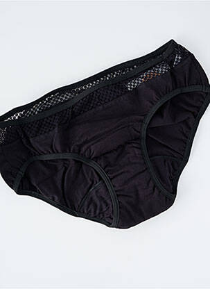Menstruacinė kelnaitė tamprumas juodas LA CULOTTE PARISIENNE moteris