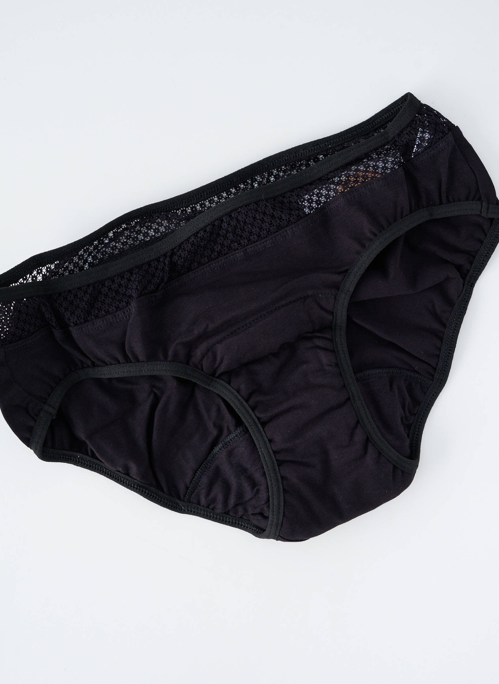 Menstruacinė kelnaitė tamprumas juodas LA CULOTTE PARISIENNE moteris