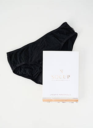 Menstruacinė kelnaitė tamprumas juodas SO'CUP moteris
