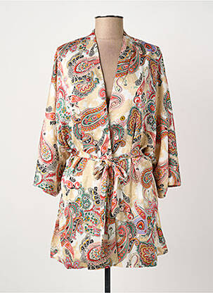 Kimono striukė ilgos rankovės bežinis ROSA FASHION moteris