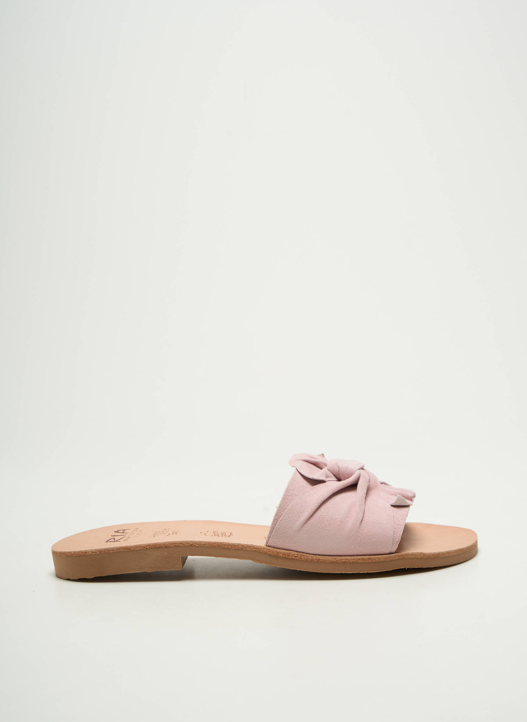 Mule/sabotai chiquet plokščias kulnas iki 3 cm rožinė RIA MENORCA moteris