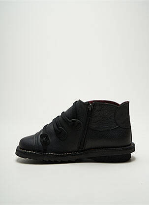 Batai/botai satino audinys plokščias kulnas iki 3 cm juodas ALCE SHOES moteris