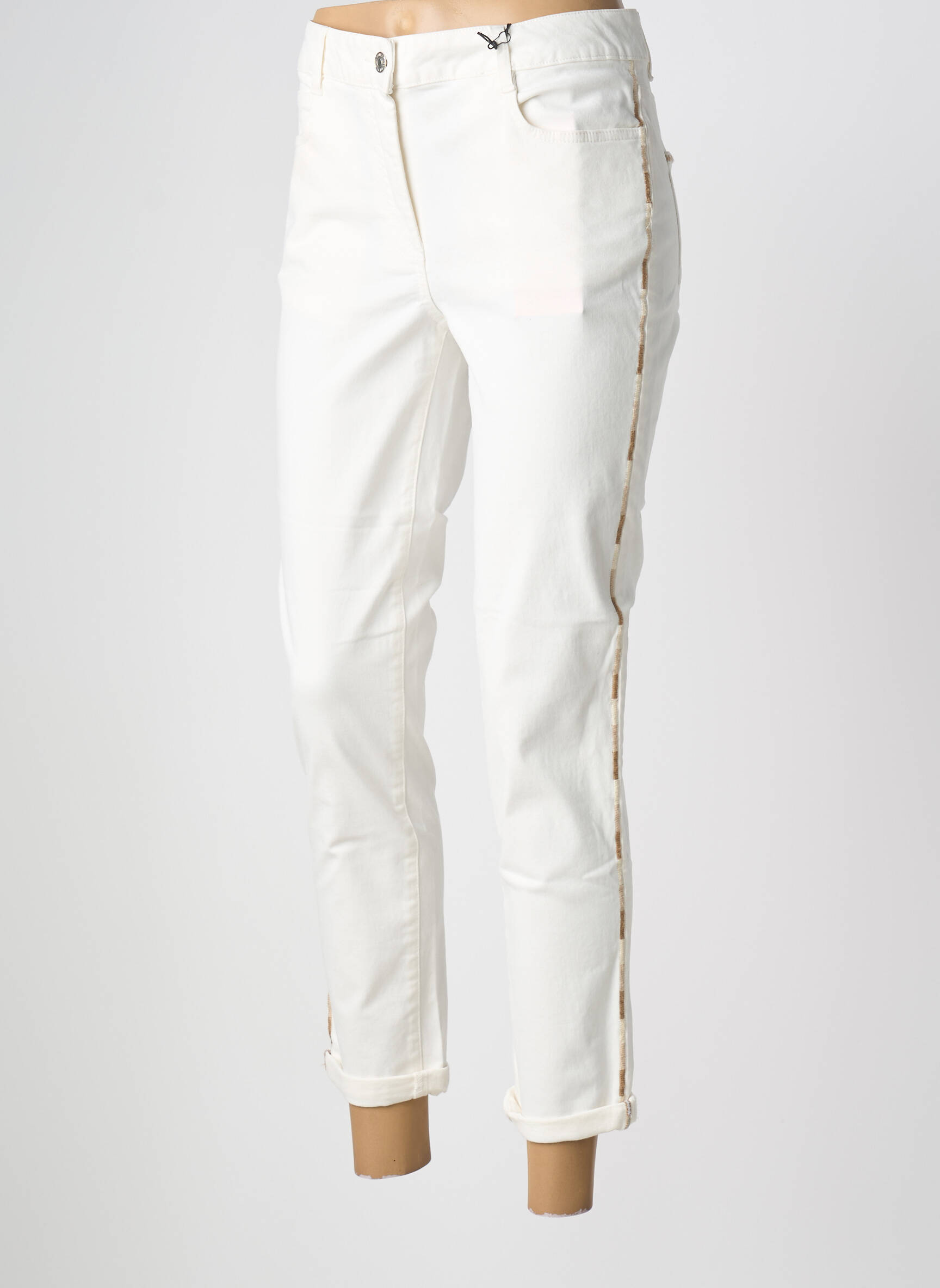 7/8 kelnės tamprumas normala dydis baltas MPC (MA PETITE CAPSULE) moteris