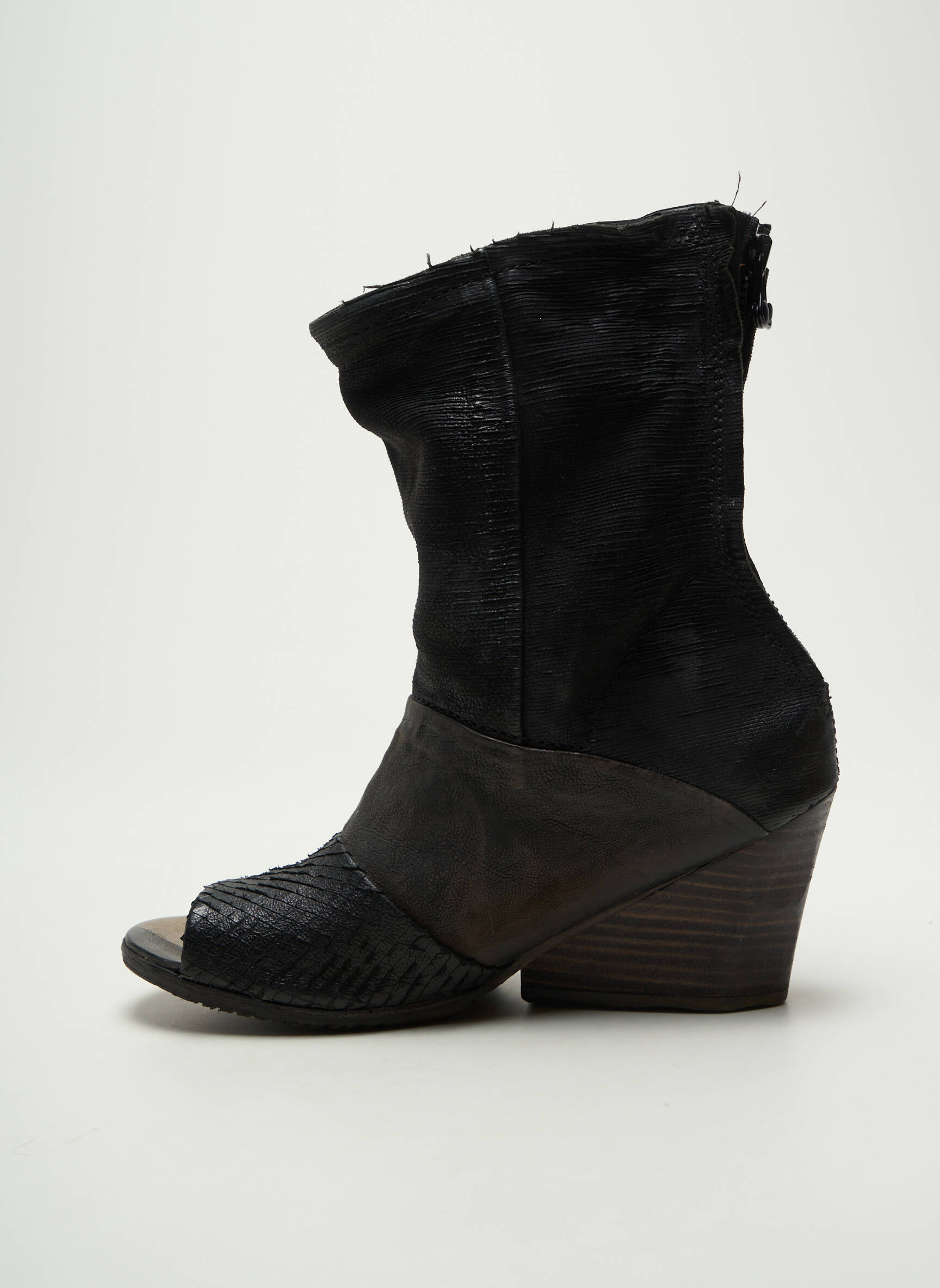 Batai/botai lygus audinys kulnas nuo 4 iki 6 cm juodas AIRSTEP moteris