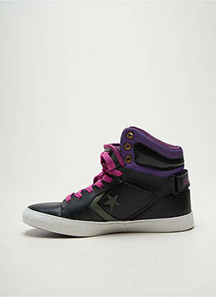 Bėgimo bateliai lygus audinys plokščias kulnas iki 3 cm juodas CONVERSE moteris