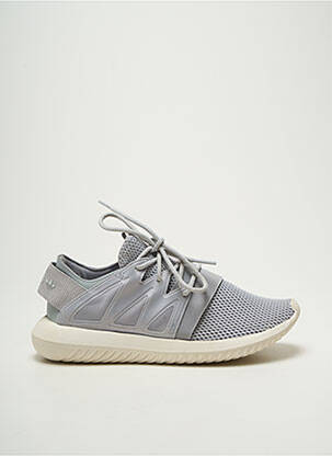 Bėgimo bateliai apvalus mygtukas plokščias kulnas iki 3 cm pilka ADIDAS moteris