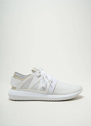 Bėgimo bateliai apvalus mygtukas kulnas nuo 4 iki 6 cm baltas ADIDAS moteris