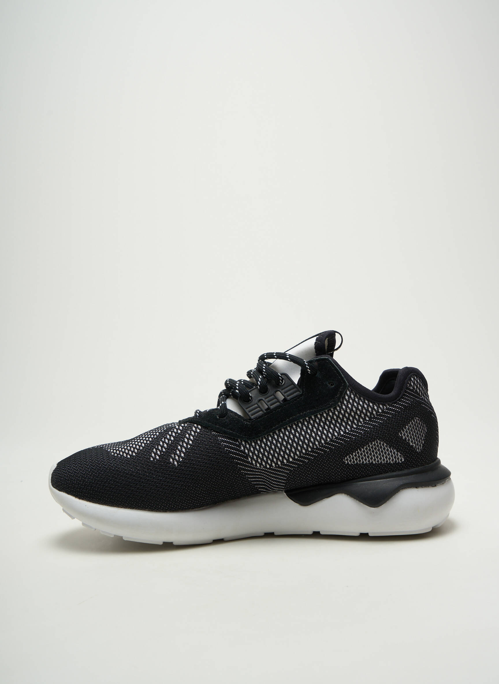 Bėgimo bateliai apvalus mygtukas apvalus mygtukas juodas ADIDAS vyras