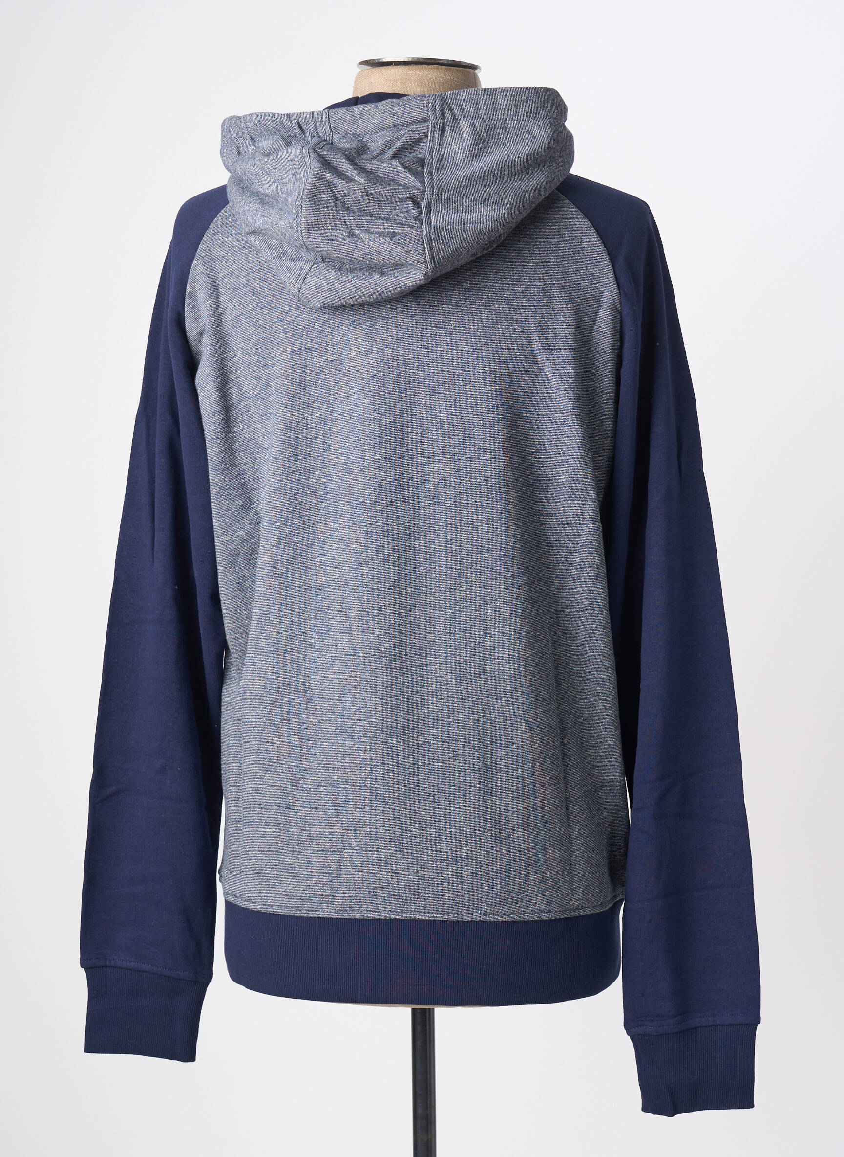 Kapišonas siuvinėjimas ilgos rankovės mėlyna JACK & JONES vyras