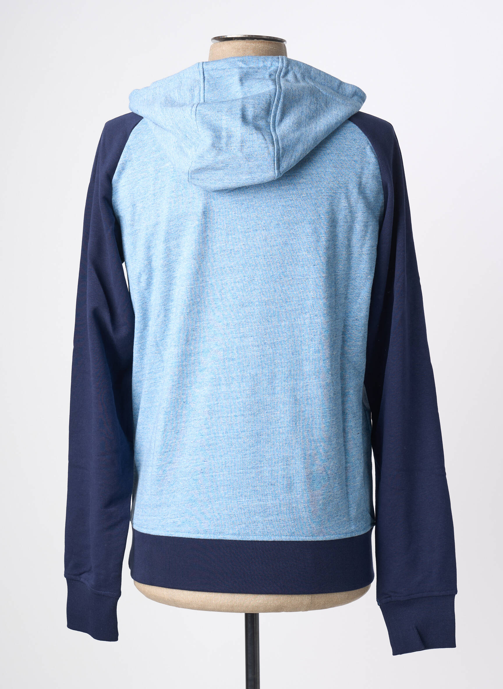 Kapišonas siuvinėjimas ilgos rankovės šviesiai mėlyna JACK & JONES vyras