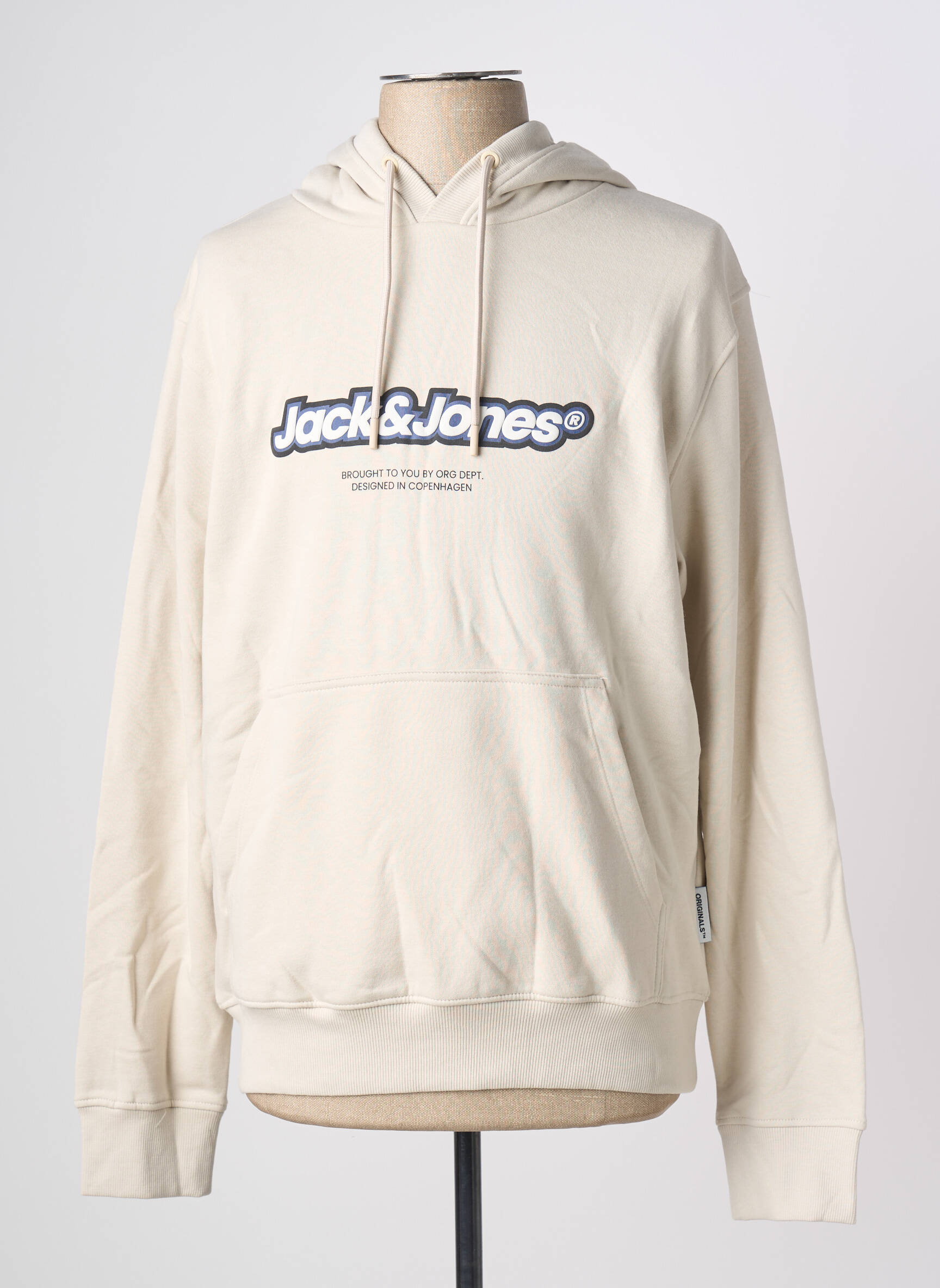 Kapišonas kišenės ilgos rankovės bežinis JACK & JONES vyras
