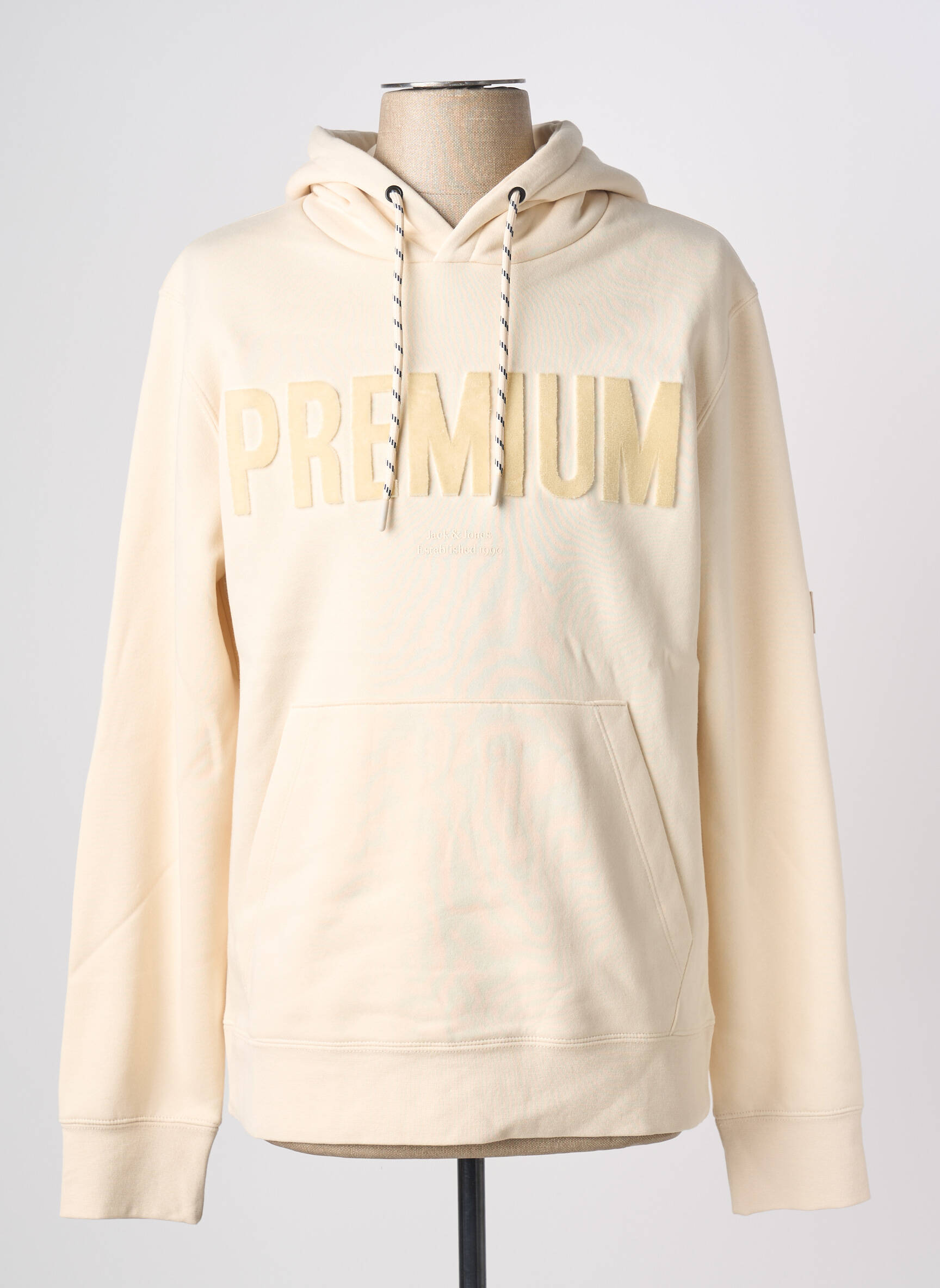 Kapišonas kišenės ilgos rankovės bežinis JACK & JONES vyras