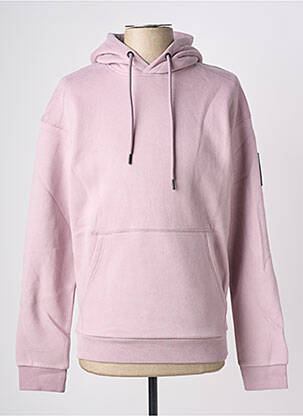 Kapišonas siuvinėjimas ilgos rankovės rožinė JACK & JONES vyras