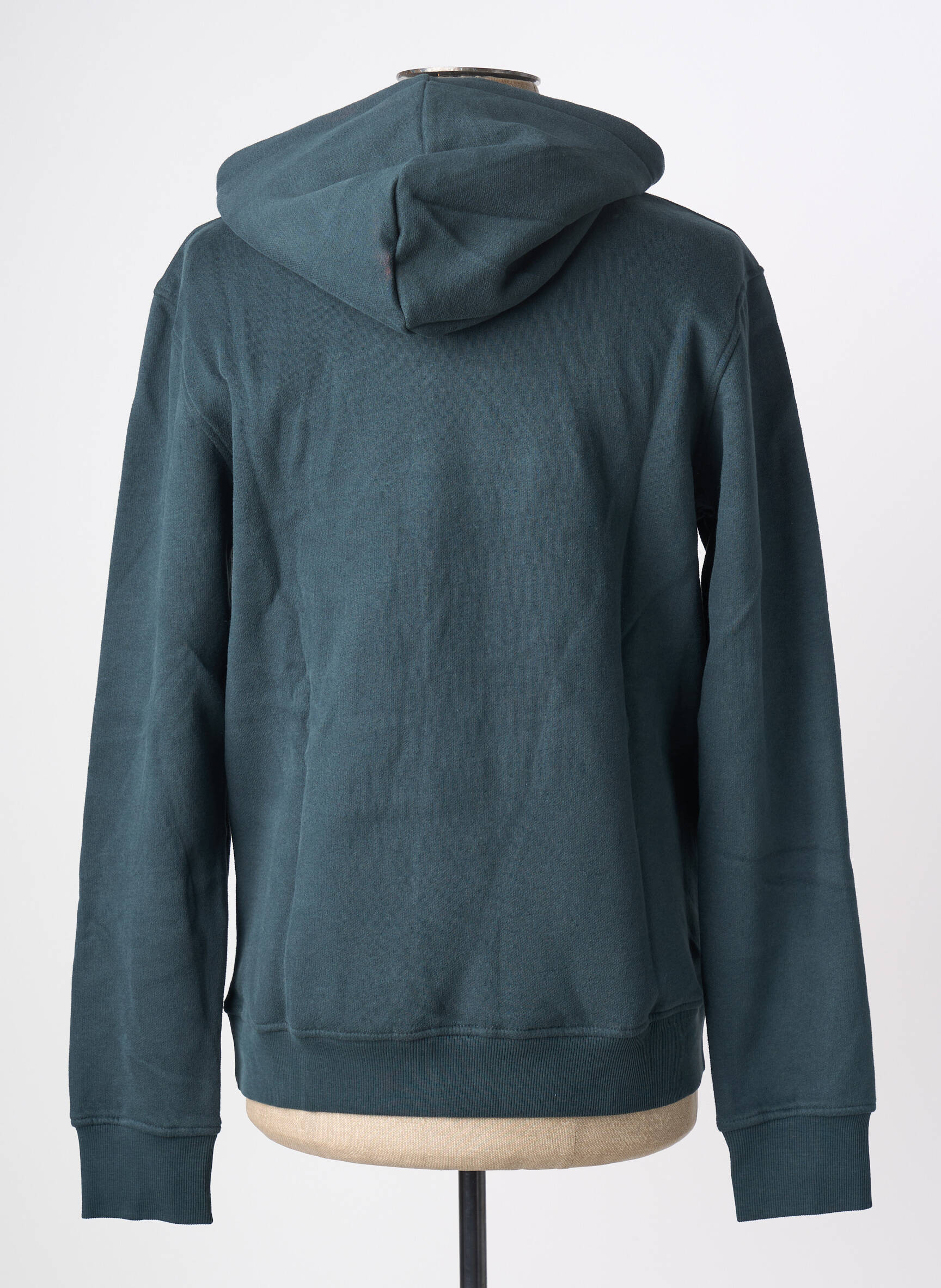 Kapišonas kišenės ilgos rankovės žalias JACK & JONES vyras