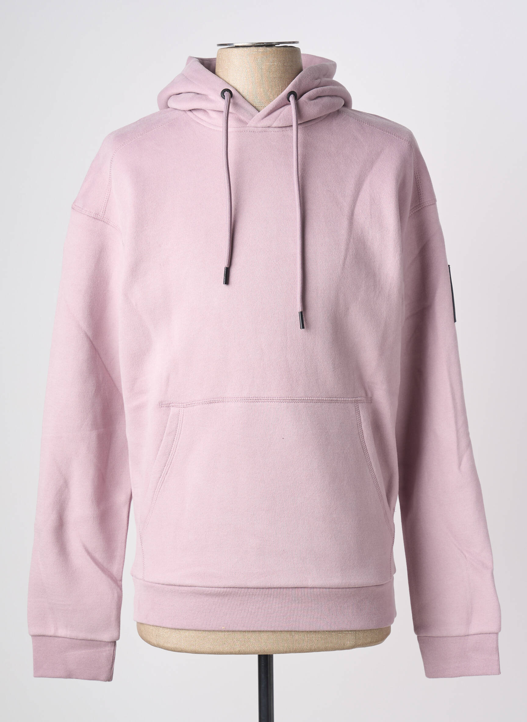 Kapišonas siuvinėjimas ilgos rankovės rožinė JACK & JONES vyras